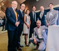 Business lunch discussion with Dutch Prime Minister Mark Rutte (3rd from the right)